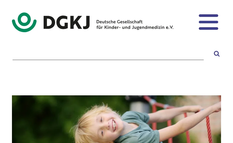 DGKJ — Deutsche Gesellschaft für Kinder- und Jugendmedizin