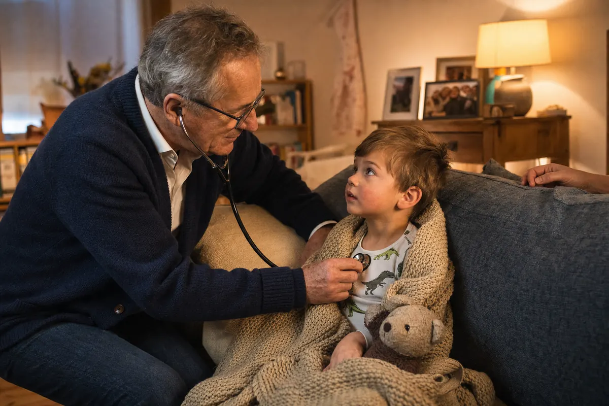 Kinderarzt-Notdienst in Berlin — Hausbesuch für Kinder