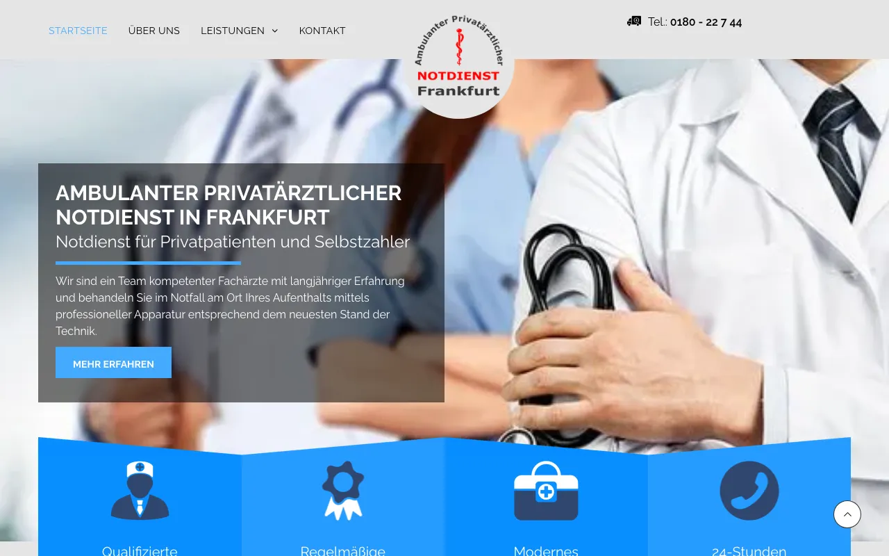 Startseite von APNF Frankfurt