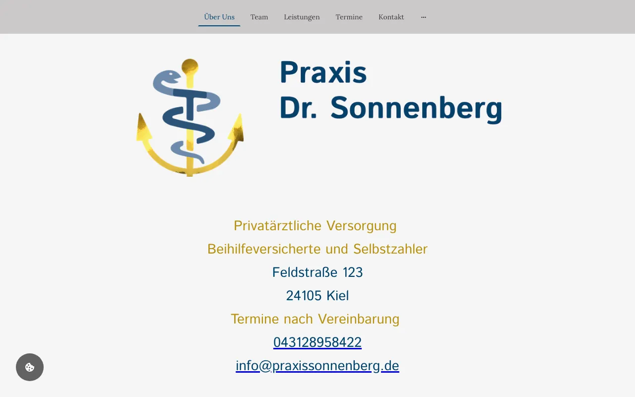 Startseite von Dr. Sonnenberg Kiel