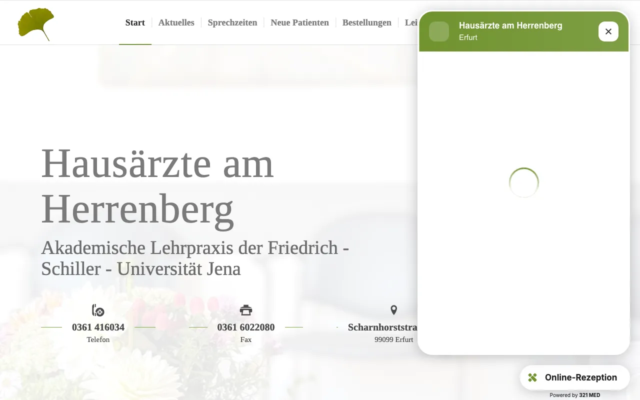 Startseite von Hausärzte am Herrenberg