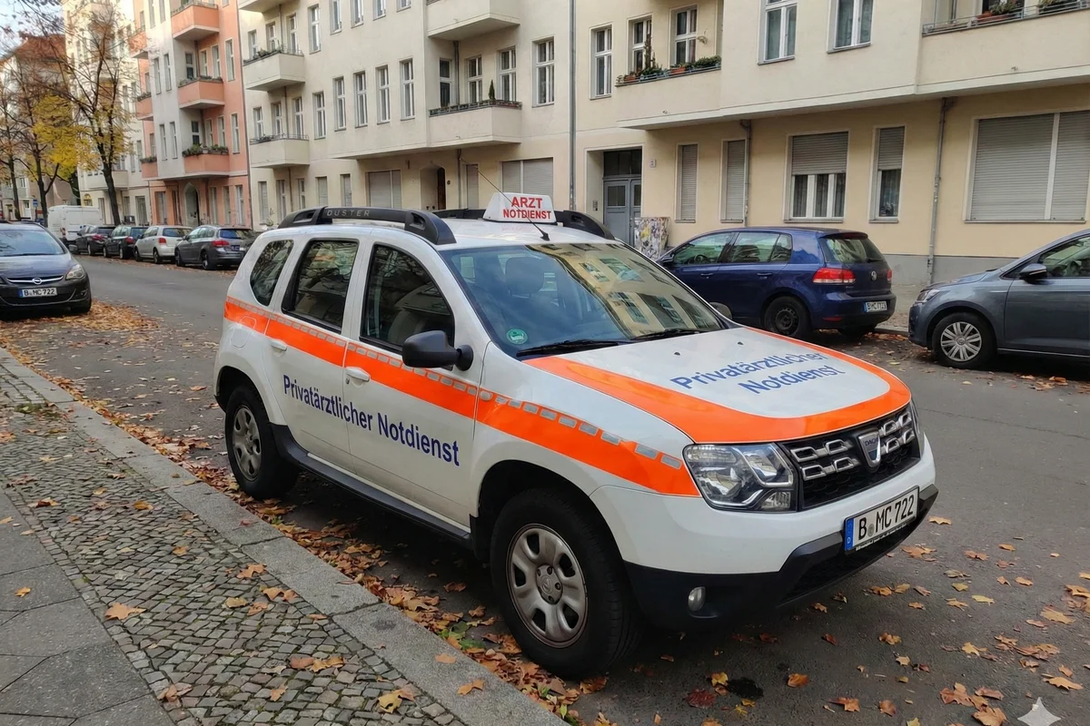 Privatärztlicher Hausbesuch in Berlin